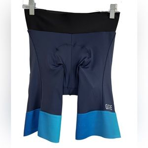 Gore Women’s Ardent Short Tights Cycling Shorts Padded Orbit Blue Size S/4-6